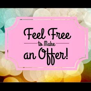 Feel free to make offer